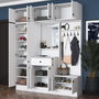 Hanah Home EA104 - 2569 Soporte de recibidor Blanco 179.6x226.4x37.5 cm